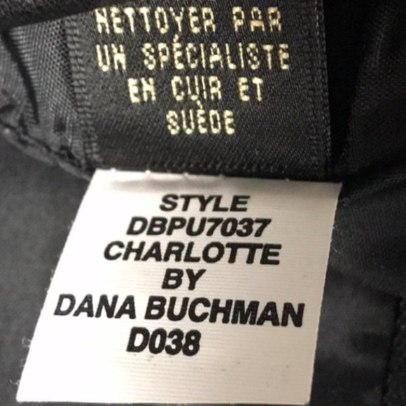 Charlotte By Dana Buchman Black Soft Leather Pants - Picture 8 of 9